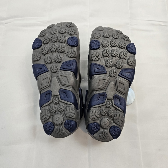 NWT, Men's Clogs 2 Tone Gray Blue Size 7-12 - Picture 8 of 13